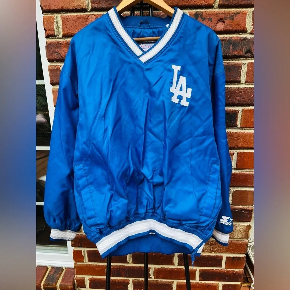 STARTER Blue vintage LA Nomo #16 jacket